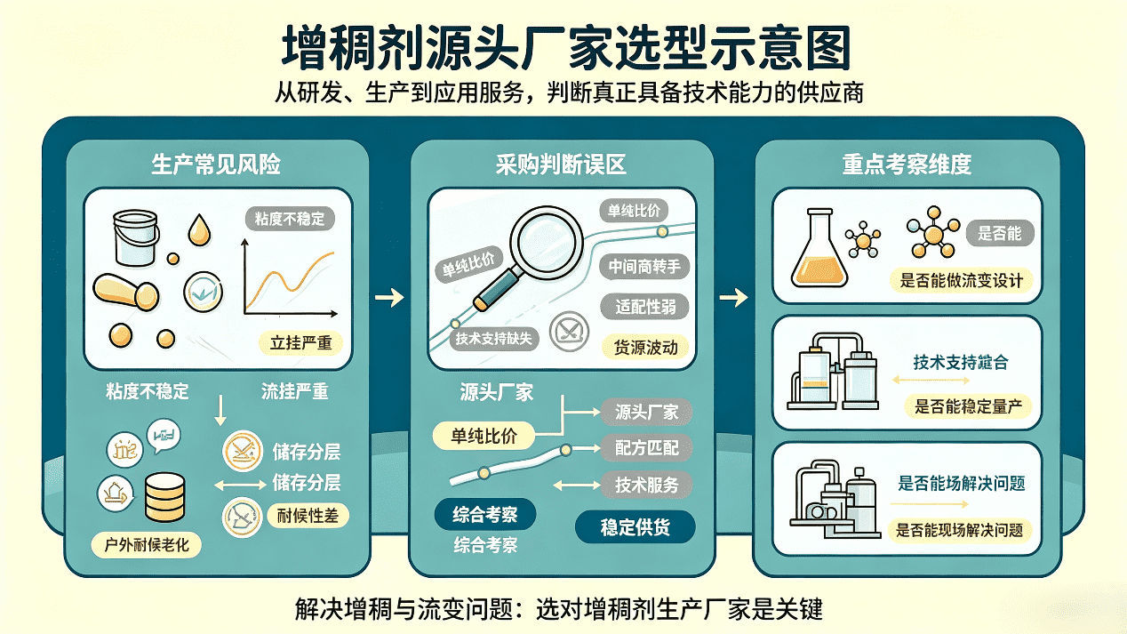 增稠剂源头厂家选型建议