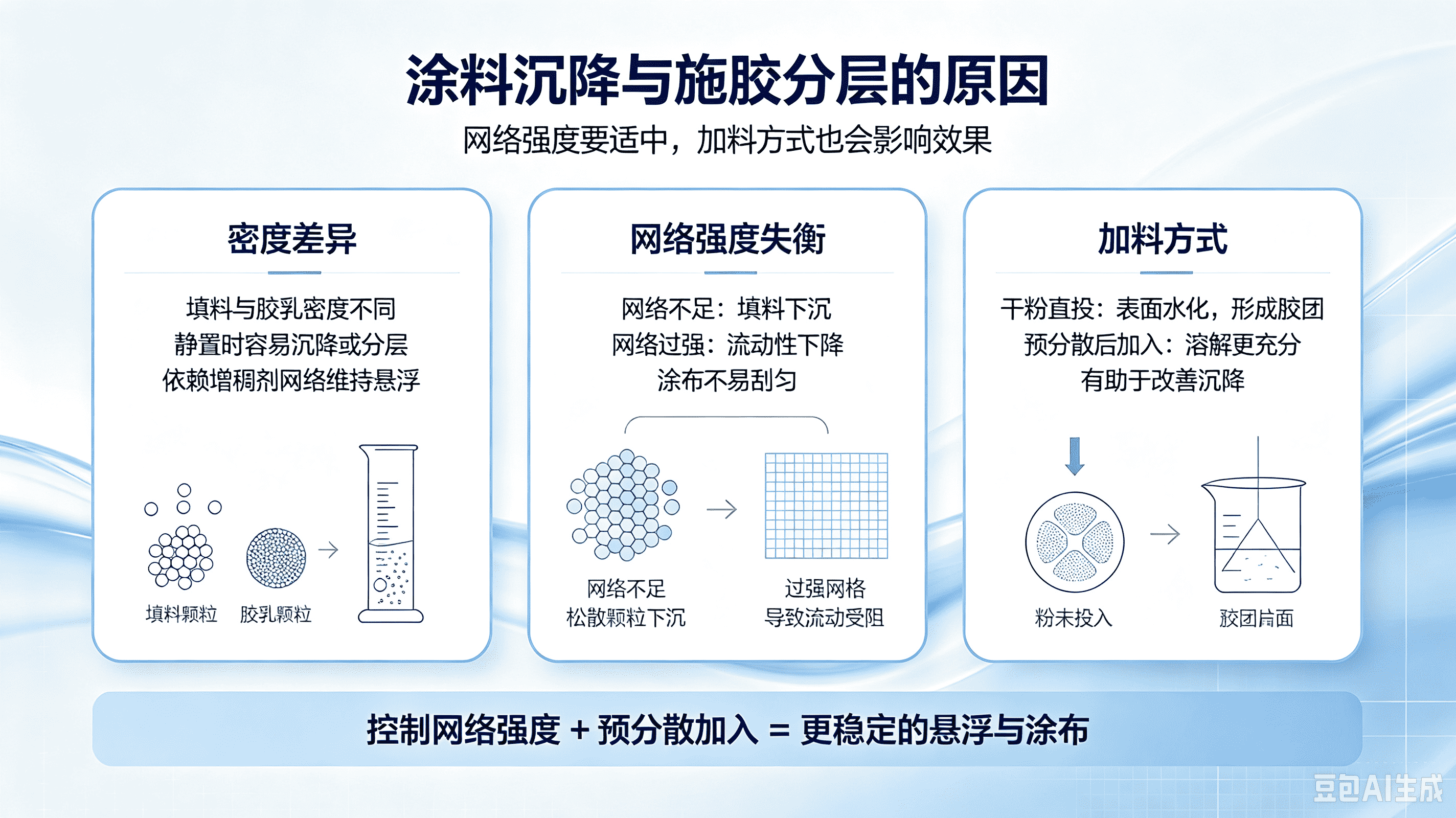 造纸增稠剂：涂料沉降与施胶分层的原因